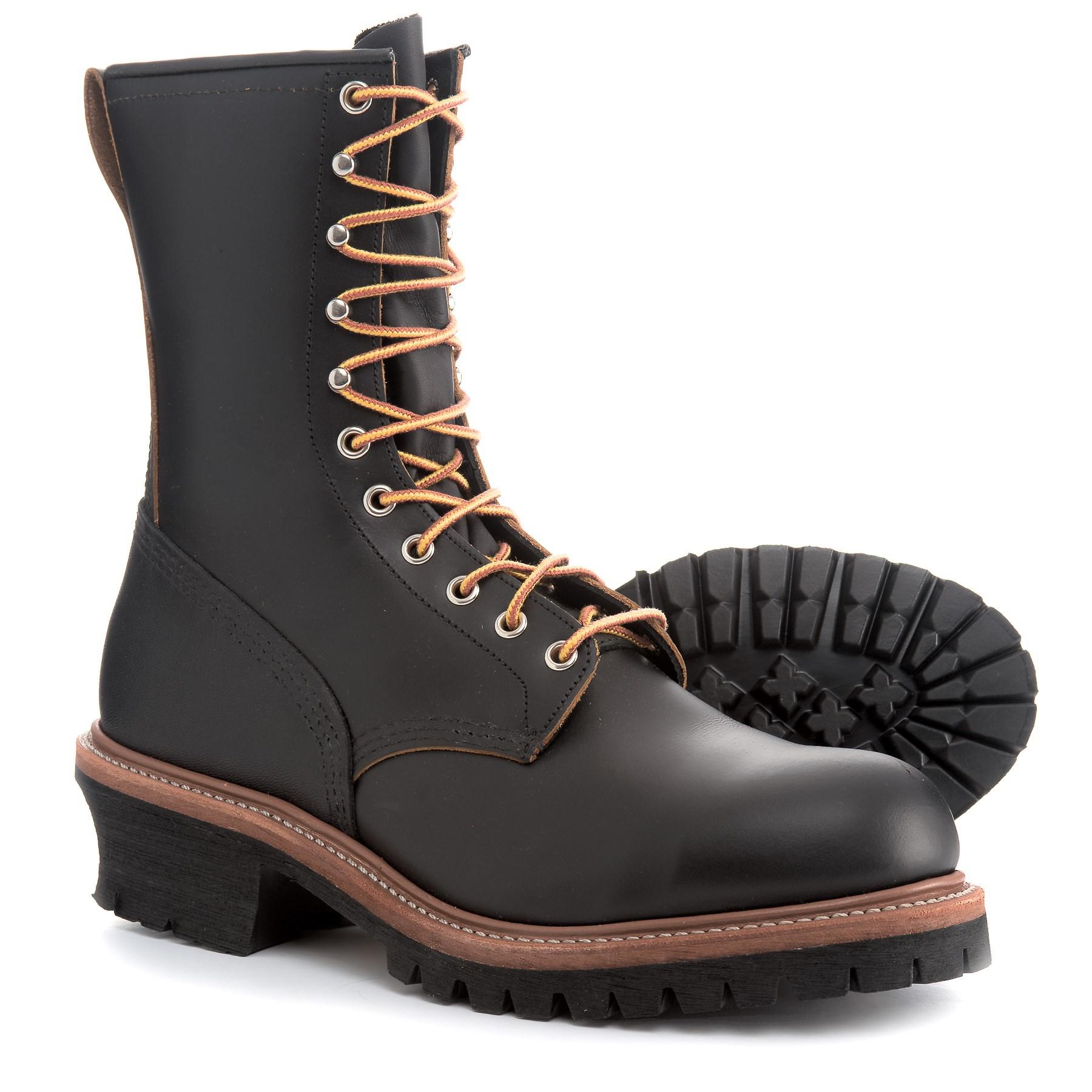 The Perfect Boot for the Hardworking Professional: Red Wing Work Boots 2240 1 red wing Black Klondike 9 Logger Leather Work Boots steel Safety Toe Factory 2nds for Men