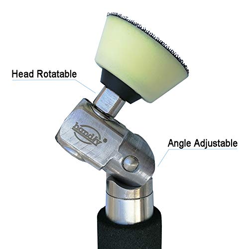 Hand Held Wood Turning Lathe Bowl Sander with Rotatable Spindle Head 2" 3" Pads Discs 3 Hand Held Wood Turning Lathe Bowl Sander with Rotatable Spindle Head 2" 3" Pads Discs - Image 3