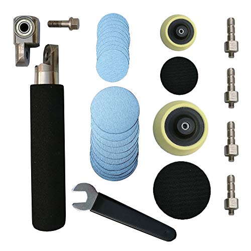 Hand Held Wood Turning Lathe Bowl Sander with Rotatable Spindle Head 2" 3" Pads Discs 6 Hand Held Wood Turning Lathe Bowl Sander with Rotatable Spindle Head 2" 3" Pads Discs - Image 6