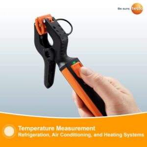 Testo 115i: Bluetooth Pipe Clamp Thermometer for HVAC Systems