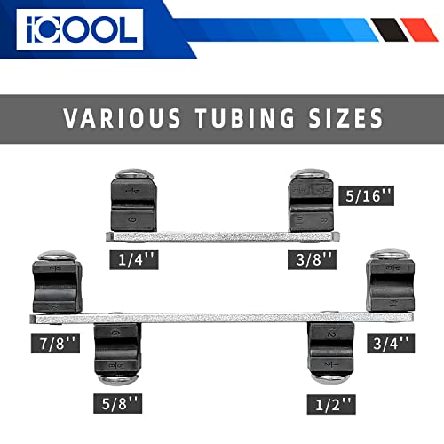 ICOOL Tubing Bender Kit Hand Tool for Soft Copper Aluminum HVAC with Tube Cutter 4 ICOOL Tubing Bender Kit Hand Tool for Soft Copper Aluminum HVAC with Tube Cutter - Image 4