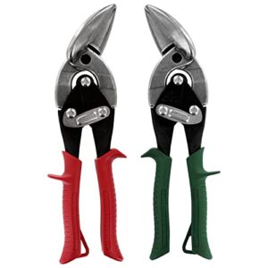 Complete HVAC Tool Kit for Precision Metalworking & Repair – 9-Piece Set with Aviation Snips & Carrying Bag