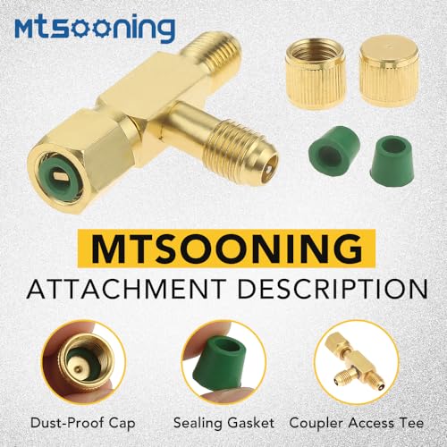 Convenient 2PCS Quick Coupler Access Tee with Swivel Connector for Easy Vacuum Pump Manifold Connection 7 Convenient 2PCS Quick Coupler Access Tee with Swivel Connector for Easy Vacuum Pump Manifold Connection - Image 7