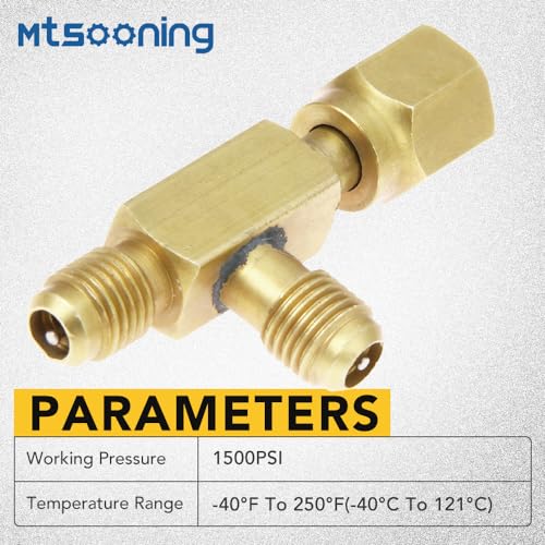 Convenient 2PCS Quick Coupler Access Tee with Swivel Connector for Easy Vacuum Pump Manifold Connection 9 Convenient 2PCS Quick Coupler Access Tee with Swivel Connector for Easy Vacuum Pump Manifold Connection - Image 9