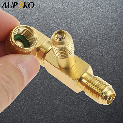 Upgrade Your Pump Manifold with Aupoko 1/4'' Quick Coupler Access Tee with Swivel Connector 6 Upgrade Your Pump Manifold with Aupoko 1/4'' Quick Coupler Access Tee with Swivel Connector - Image 6
