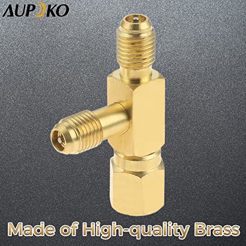 Upgrade Your Pump Manifold with Aupoko 1/4'' Quick Coupler Access Tee with Swivel Connector 4 Upgrade Your Pump Manifold with Aupoko 1/4'' Quick Coupler Access Tee with Swivel Connector - Image 4