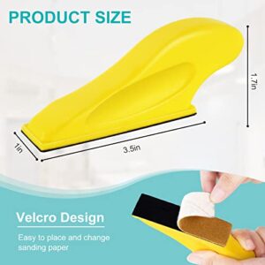 Mini Sander Kit with Micro Sanding Tools for DIY Crafts, Woodworking & Metal Polishing – 60 PCS Sandpaper