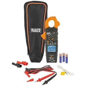 Klein Tools CL445 HVAC Clamp Meter & 65064 Hex Head 2-in-1 Nut Driver
