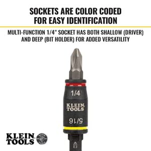 Klein Tools 32767 Impact Driver: Versatile 3-in-1 Socket and Bit Holder