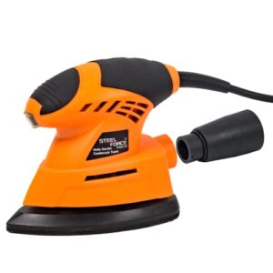 Seel Force PMS120 12000 OPM Precision Mouse Sander w/ 360° Rotate Pad & Dust Collect
