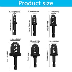 HVAC Copper Tube Expander Tool Set – 6 Sizes Professional AC Repair Kit