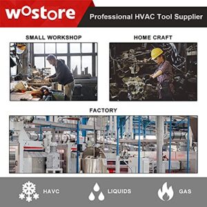 Pro Copper Pipe Flaring Tool Kit: 7 Dies for HVAC Plumbing (3/16-3/4″)