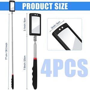 LED Telescopic Inspection Mirror Set – 4-Piece Flexible Vehicle Repair Tool