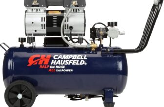 Campbell Hausfeld 8 Gallon Portable Quiet Air Compressor Review