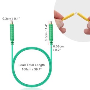 Sumnacon 6-Pc Magnetic Jumper Wires: Flexible Test Leads for HVAC, 30VAC 5A 20AWG