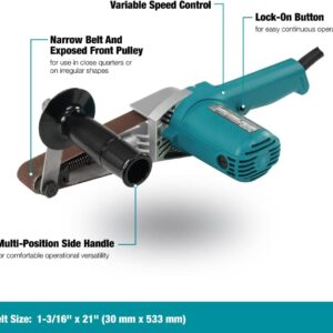 Powerful Makita 9031 Belt Sander – 1-1/8″ x 21″ for Efficient Sanding