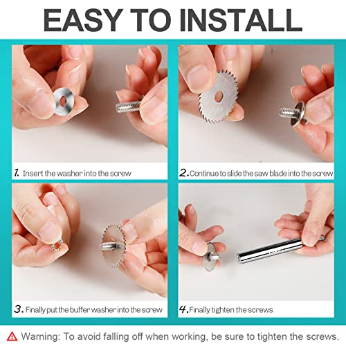 LitKiwi 4Pcs Hex Shank PVC Pipe Internal Cutter for 1-1/4"+ Diameter Pipes 3 LitKiwi 4Pcs Hex Shank PVC Pipe Internal Cutter for 1-1/4"+ Diameter Pipes - Image 3