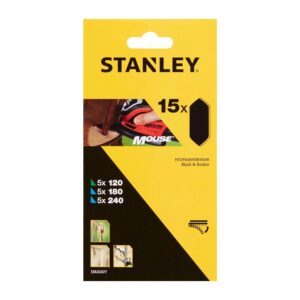 Stanley STA32477-XJ Sanding Sheets – High Quality Sandpaper for Precision Sanding