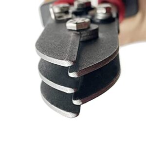 JOUNJIP 5-Blade Hand Crimper: Ideal HVAC Tool for 24-28 Gauge Sheet Metal