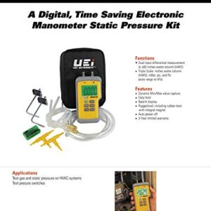 UEi Em201Spkit Static Pressure Kit – Advanced Instrument for Testing
