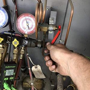 Red Refrigeration & HVAC Tool Set: 4-in-1 Wrench + AC Valve Hex Bit Set