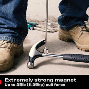 NoCry 30in Extendable Magnet Tool with 25lb Pull Force & Non-Slip Grip