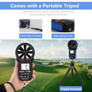 hvac tools digital wind meter and temperature
