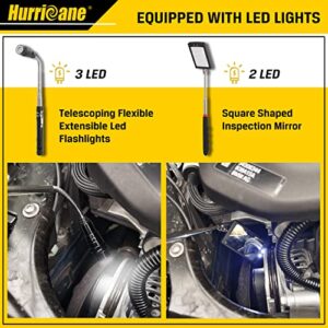 HURRICANE 5Pc Magnetic Pickup Tool Kit – Ideal Gifts for Men with Adjustable Tools