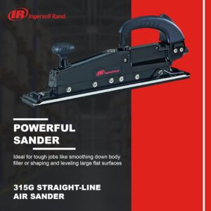 Ingersoll Rand 315G Straight Line Air Sander, 2.75″ x 17.5″ Pad – High Performance at 3000 SPM