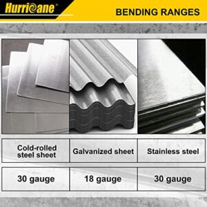 HURRICANE 18” Folding Tool: HVAC Sheet Metal Bending & Forming Tool