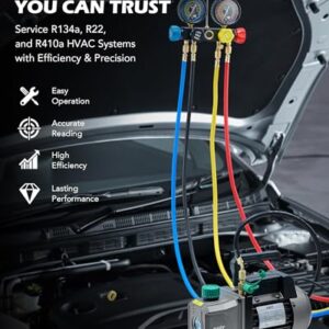 hvac tools vacuum guage pump