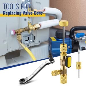 hvac tools wrench blue