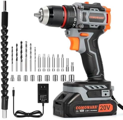 Top COMOWARE Cordless Drill Sets: Power, Style, and Versatility 1 Top COMOWARE Cordless Drill Sets: Power, Style, and Versatility