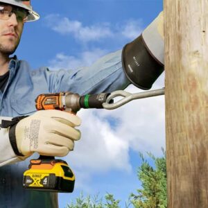 Klein Tools 12-Point Deep Impact Socket Set 1/2″ Drive 6-Piece Wrench Sockets with Case