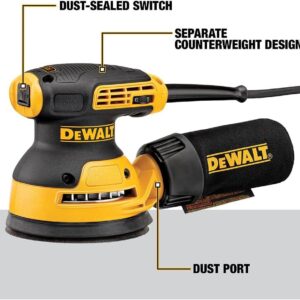 DEWALT 5-Inch Variable Speed Random Orbit Sander – Powerful Pro Finishing Tool