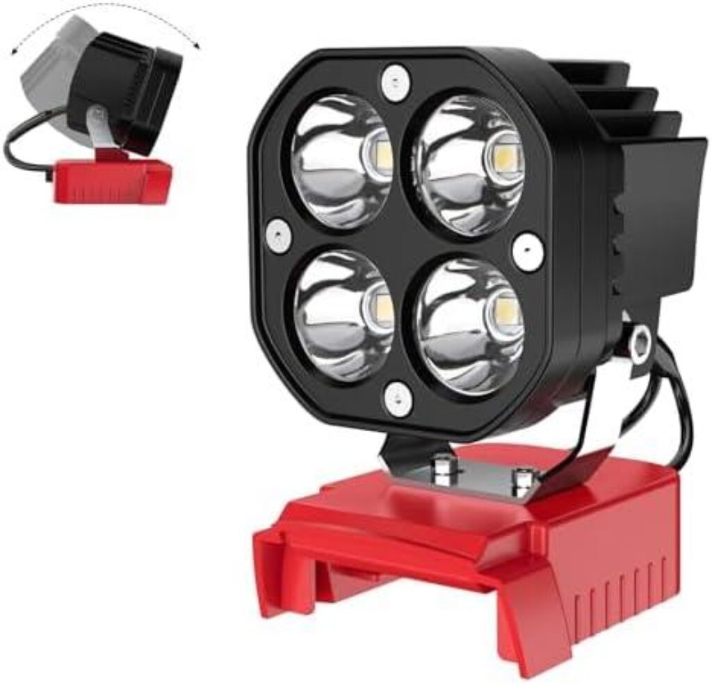 Lighting Up Our Lives: The Milwaukee M18 LED Work Light Review - Top ...