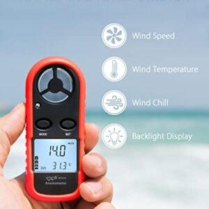 hvac tools digital wind meter and temperature