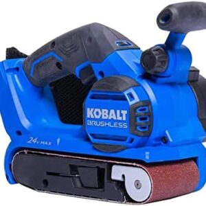 Kobalt 24V MAX Brushless Cordless Belt Sander – Powerful Woodworking Tool