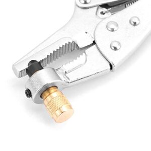 Professional HVAC Refrigerant Recovery Tube Locking Pliers | Steel Tool for Air Conditioning Repair