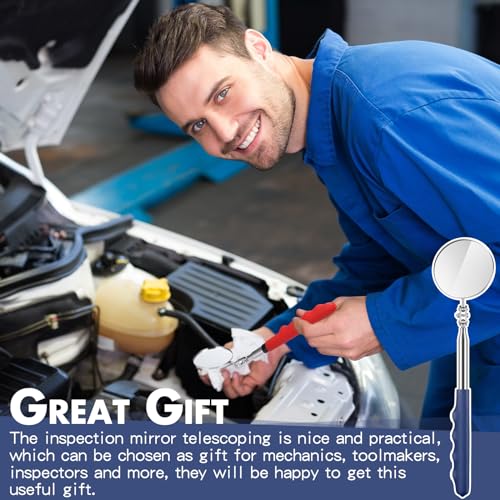 Telescoping Inspection Mirror 29" - Long-Reach Mechanics Tool for Tight Spaces & Observation 5 Telescoping Inspection Mirror 29" - Long-Reach Mechanics Tool for Tight Spaces & Observation - Image 5