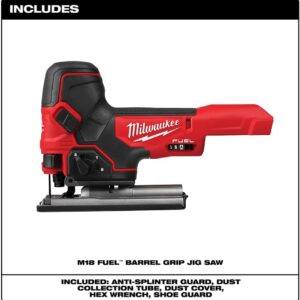 Milwaukee M18 FUEL Cordless Barrel Grip Jig Saw – High-Speed 18V Power Tool