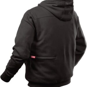 Milwaukee M12 Heated Jacket Kit: Front/Back Heat Zones, Battery Included (Large, Black)