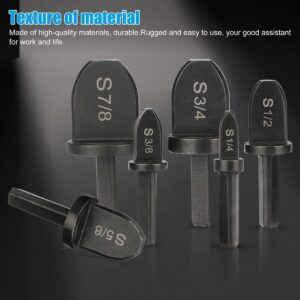 Professional HVAC Swaging Tool Kit | 6PC Copper Tube Expander Drill Bit Set