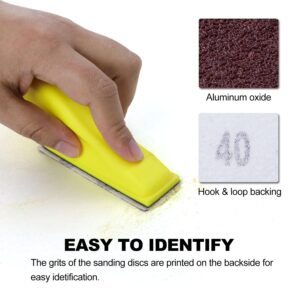 Precision Mini Sander Kit: 120-Piece Multi-Grit Detail Woodworking Tools