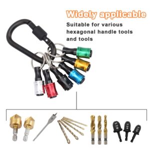 Pro HVAC Tube Expander Tool Kit – 6 Size Bits, Carbon Steel Swaging AC Repair Set