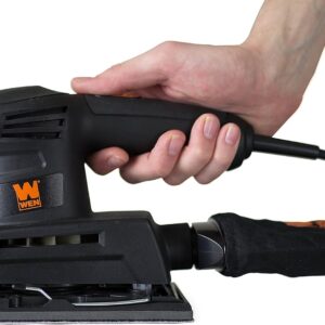 WEN 6313 12,000 OPM Electric 1/3 Sheet Sander for Woodworking & DIY Projects