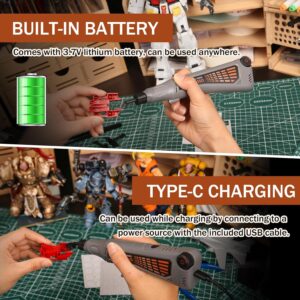 Cordless Pen Sander: USB Charging LED Light Multi-Purpose Tool