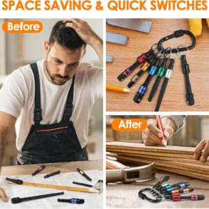 Magnetic Bit Holder Keychain: Ultimate Tool Gift for Handymen & DIY Dads