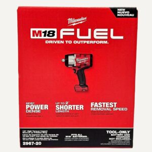 Milwaukee M18 FUEL 1/2" High Torque Impact Wrench w/Ring, 2767-20