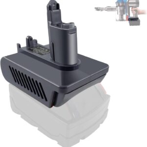 [Type B] for Dyson DC31 Battery Adapter for Milwaukee M18 18V Battery Convert to for Dyson DC31 DC35 DC44 Type B Handheld Vacuum Cleaner Battery [Only Fit for Type B]